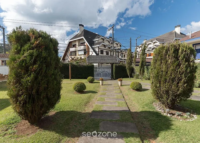 Casa Espacosa C/Lareira Em Campos Do Jordao Ras175