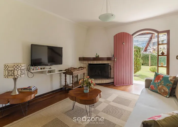 Casa Espacosa C/Lareira Em Campos Do Jordao Ras175